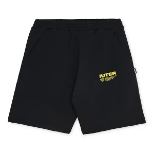 Pantaloni Corti Iuter Info Sweatshort Nero Uomo