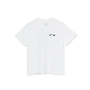 T-Shirt Polar Stroke Logo Tee Bianco Uomo