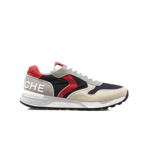 Voile Blanche Boost Suede Nylon Off White Blue Uomo