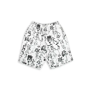 Pantaloni Corti Edwin Private Letter Bianco Uomo