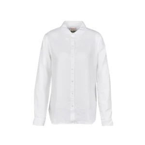 Camicia Barbour Marine Bianco Donna