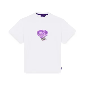 T-Shirt Octopus Chill Tee Bianco