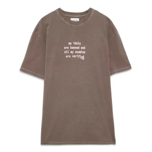 T-Shirt Over Jersey Idols Pigment