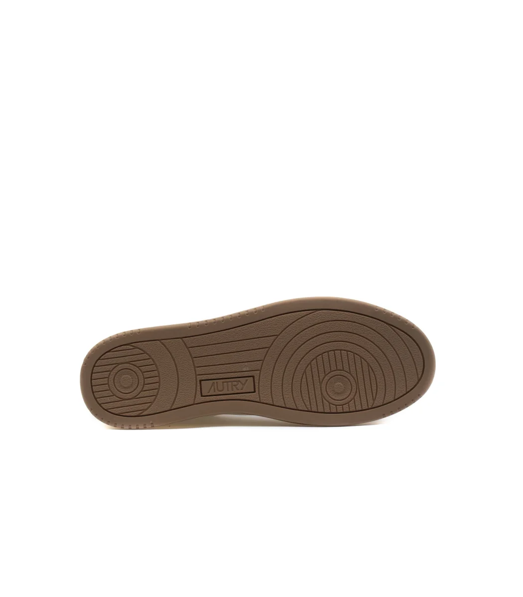Autry Medalist Low Pelle Bianco Marrone Uomo - immagine 6