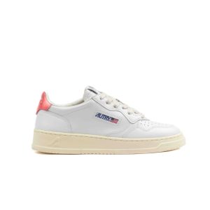 Autry Medalist Low Bianco Tearose Donna