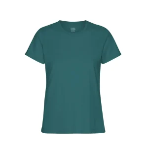 Organic Light T-Shirt Donna Ocean Green