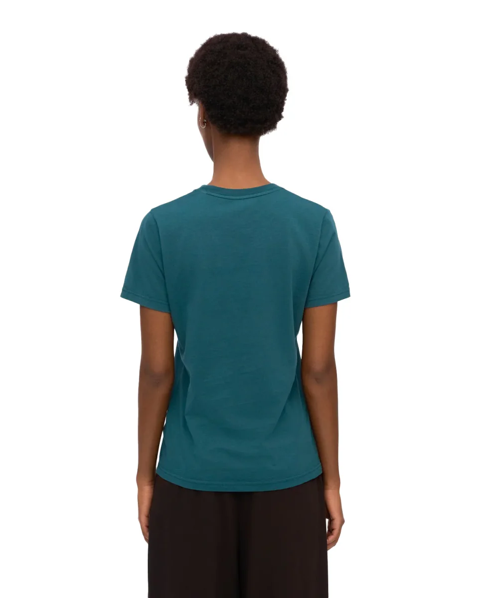 Organic Light T-Shirt Donna Ocean Green - immagine 4