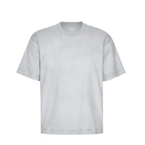 T-Shirt Oversize In Cotone Tintocapo Grigio