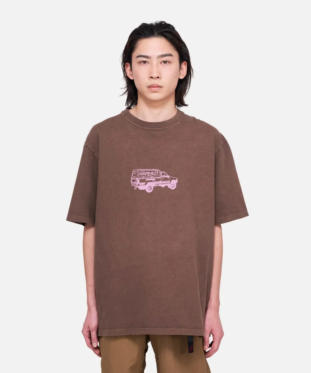Gramicci Truck Tee Brown Pigment - immagine 5