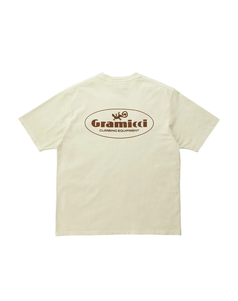 Gramicci Climbing Equipment Tee Natural - immagine 3