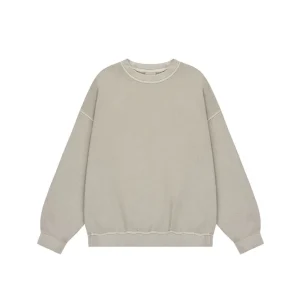 Felpa Giro Pigment Crema Kappy Design