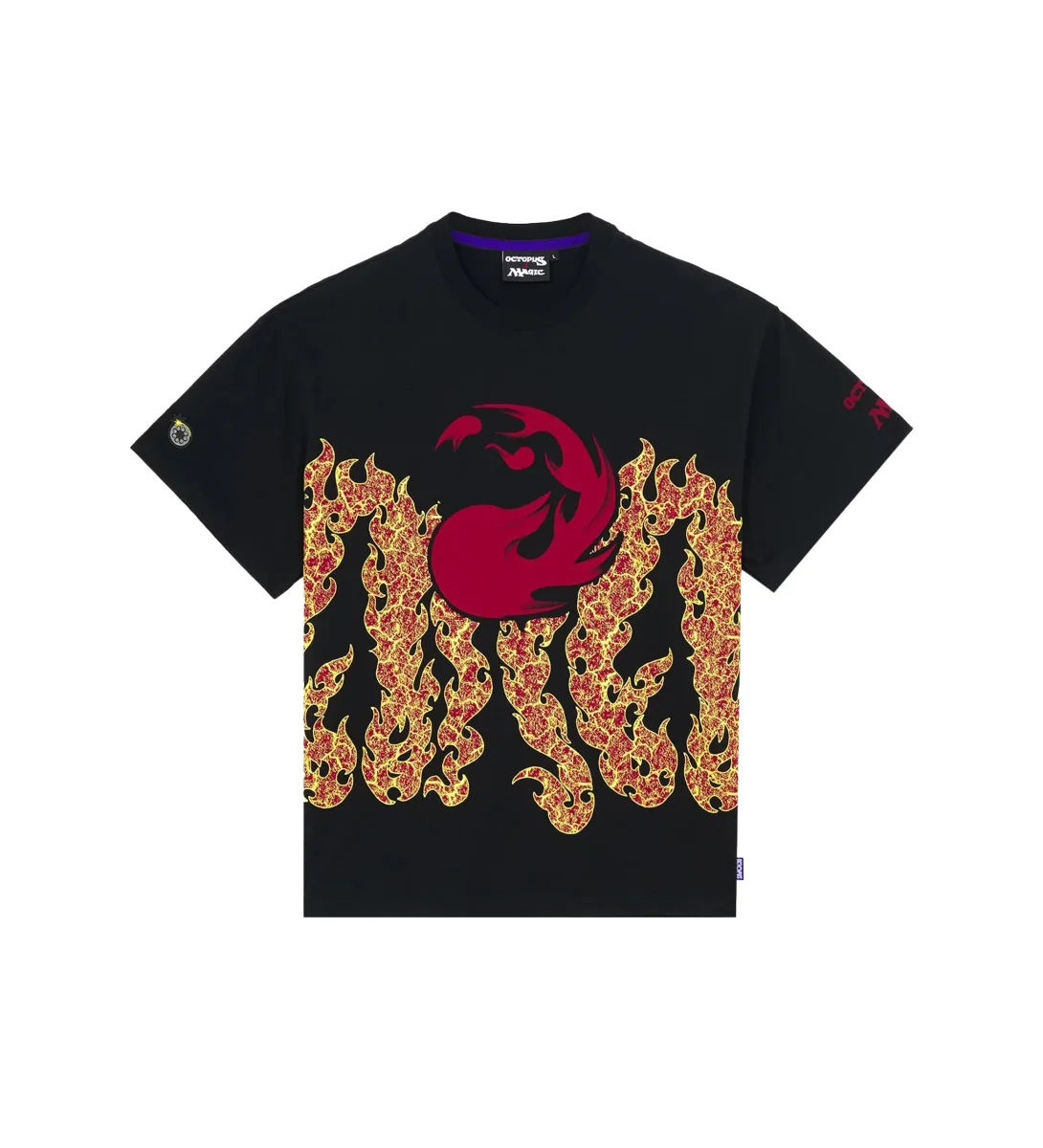 Ocotpus X Magic The Gathering Octopus Mountain Tee - immagine 2