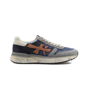 Premiata Mick 7215 Canvas Cerato Blu Arancio