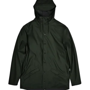 Impermeabile Rains 12010 Bottoni Verde Unisex