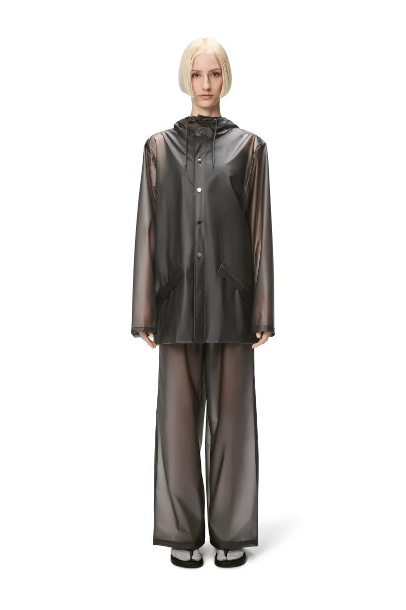 Impermeabile Rains 12010 Bottoni Grigio Unisex - immagine 3