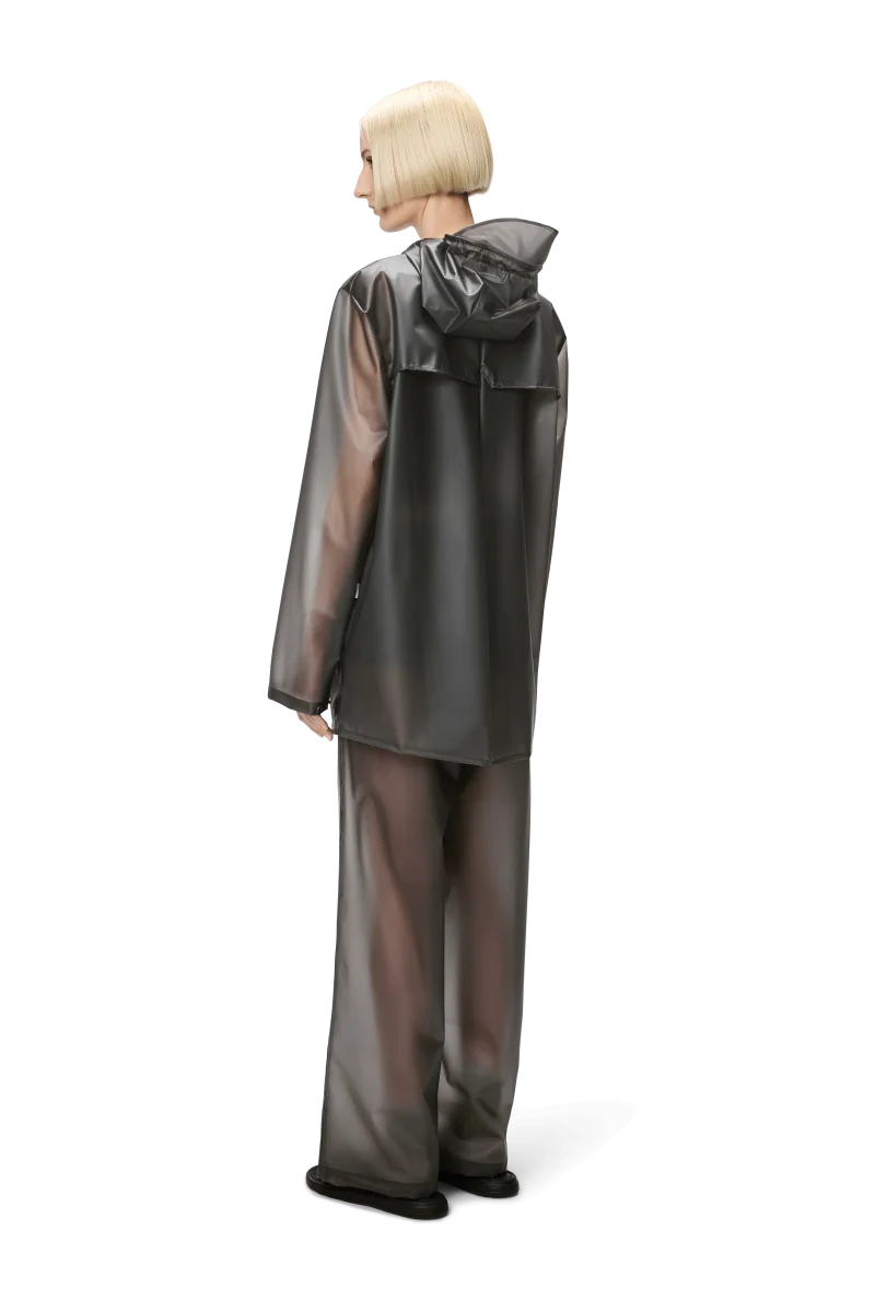 Impermeabile Rains 12010 Bottoni Grigio Unisex - immagine 4