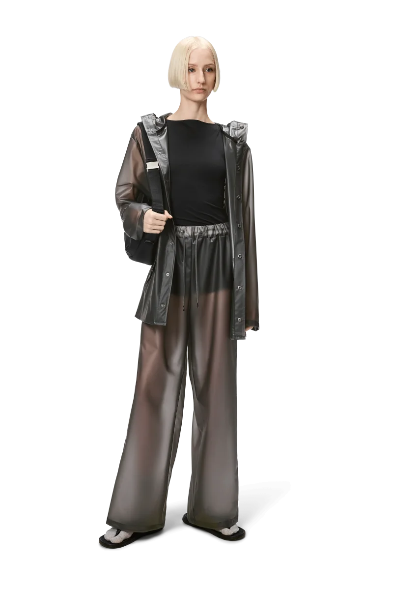 Impermeabile Rains 12010 Bottoni Grigio Unisex - immagine 5