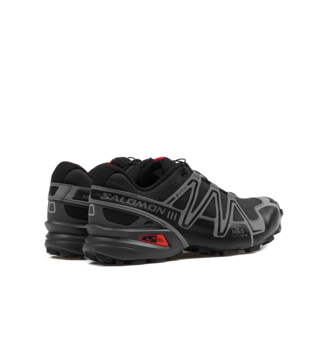 Salomon Speedcross 3 Gtx Black Asphalt Flame Scarlet - immagine 4