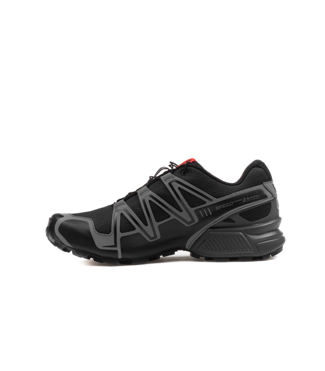 Salomon Speedcross 3 Gtx Black Asphalt Flame Scarlet - immagine 6