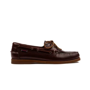 Sebago Docksides Portland Waxed Brown Honey Uomo