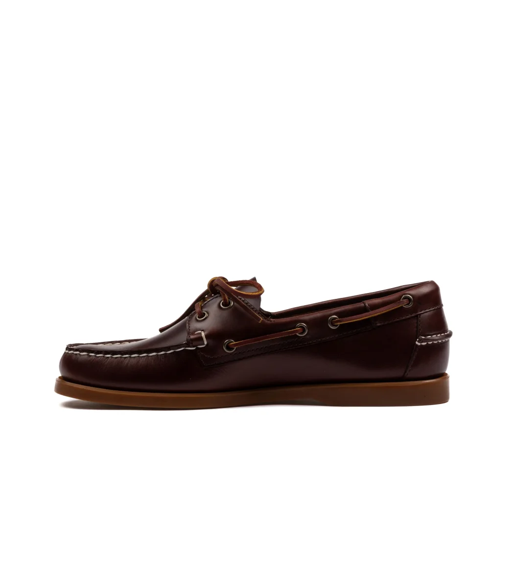 Sebago Docksides Portland Waxed Brown Honey Uomo - immagine 6