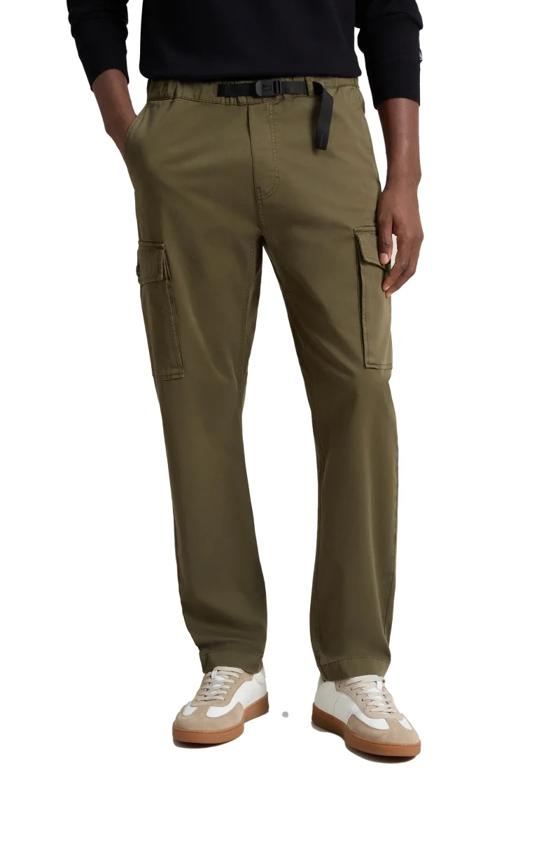 Pantaloni Cargo Tinti In Capo Woolrich - immagine 3