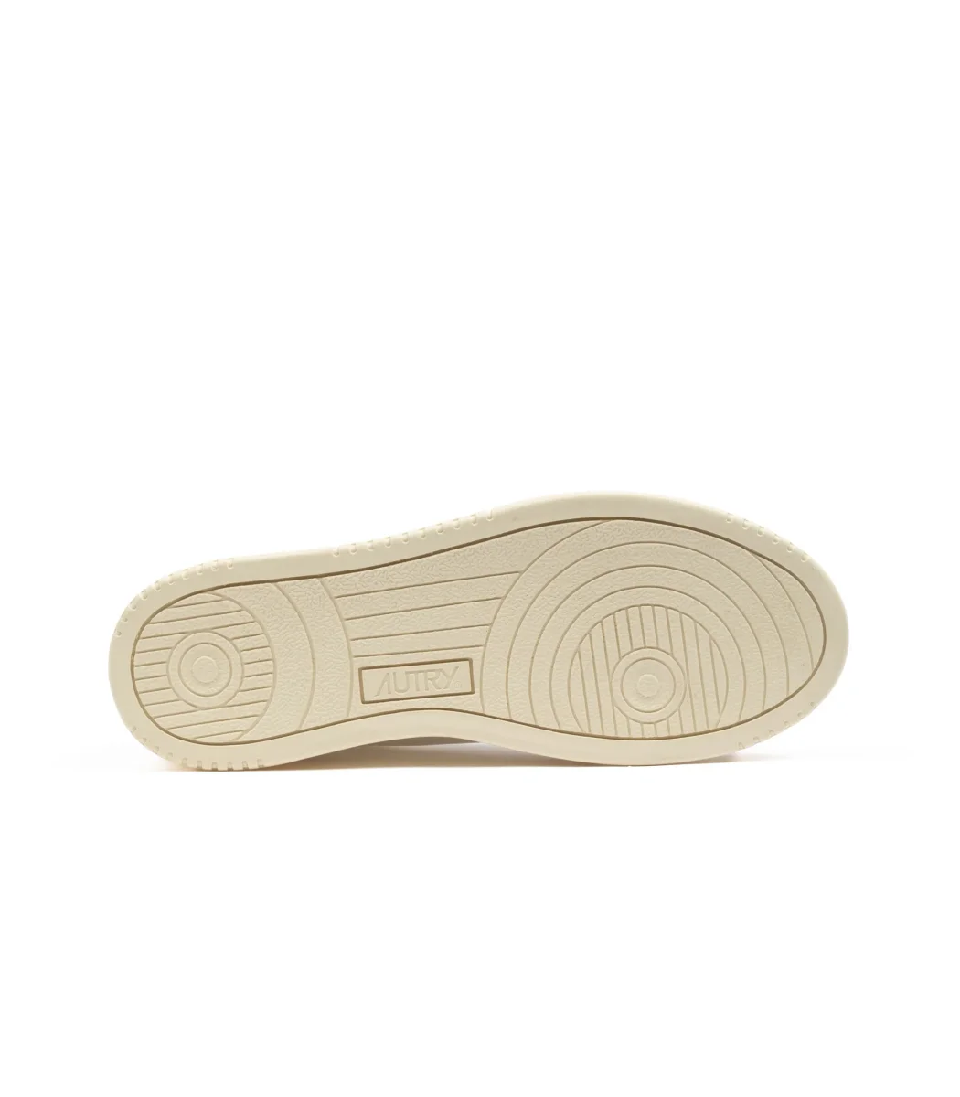 Autry Medalist Low Pelle Bianco Blu Uomo - immagine 5