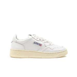 Autry Medalist Low Leat White Donna