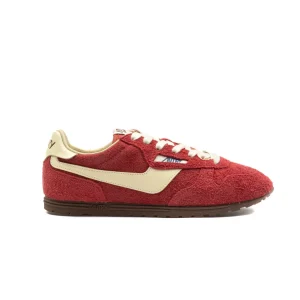 Autry Windspin Low Women Suede Rosso