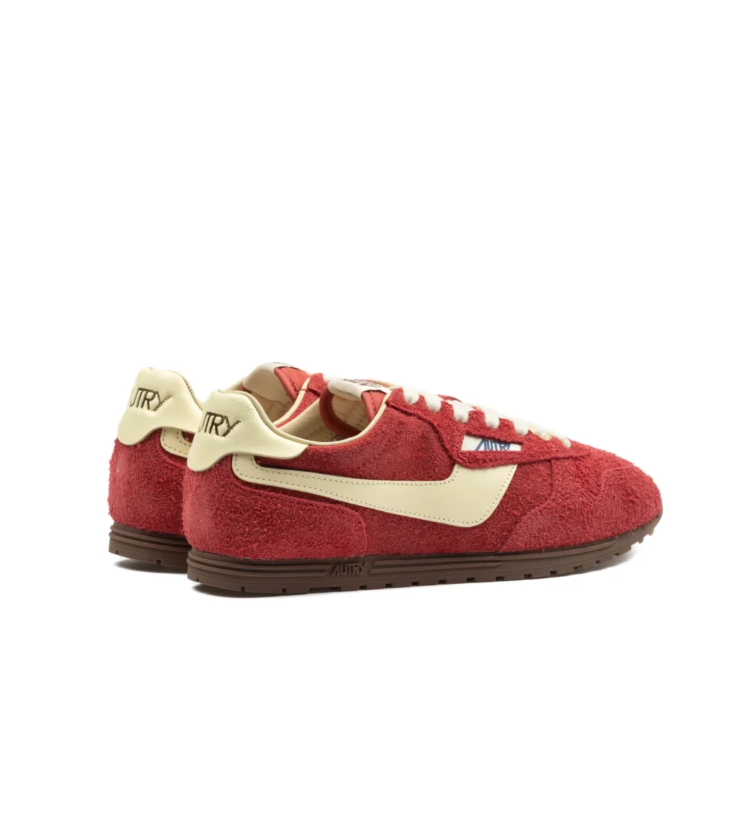 Autry Windspin Low Women Suede Rosso - immagine 4