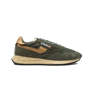 Autry Reelwind Low Man Suede Khaki Taffy