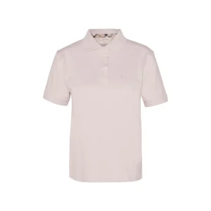 Polo Barbour Bowford Maniche Corte Rosa Donna