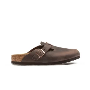 Birkenstock Bosrton Haban Oiled Leather Brown