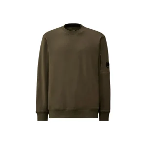 Felpa Girocollo C.P. Company Diagonal Raised