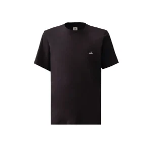 C.P. Company 30/1 Jersey Short Sleeve Logo Patch T-Shirt