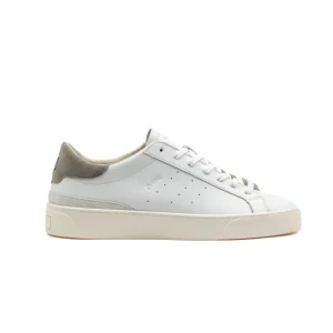 D.A.T.E. Sonica Calf White-Grey