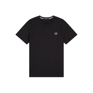 T-Shirt Fred Perry Fp Crew Neck T-Shirt Nero