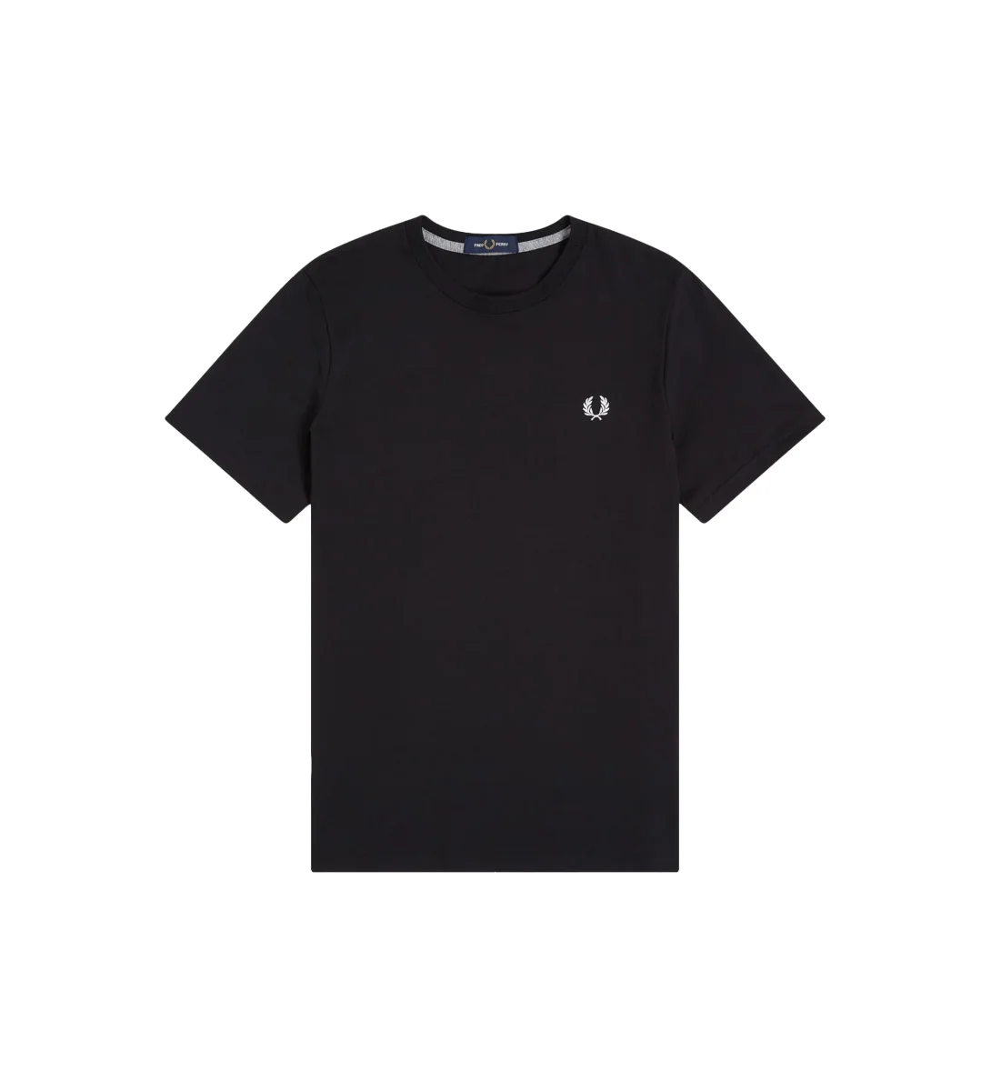 T-Shirt Fred Perry Fp Crew Neck T-Shirt Nero