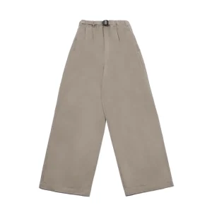 Kappy Two Tuck Wide Pants Beige