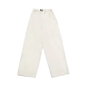 Kappy Two Tuck Wide Pants Cream