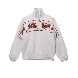 Felpa Half Zip Pdf B-Pdf Hz Nature Grey Mel 430