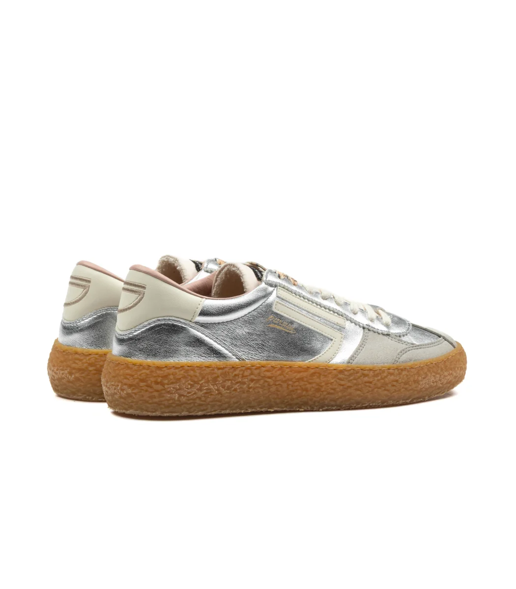 Puraai Vintage Vegan Foil Leather Silver - immagine 4