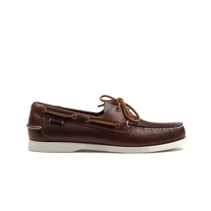 Sebago Docksides Portland Waxed Brown Honey