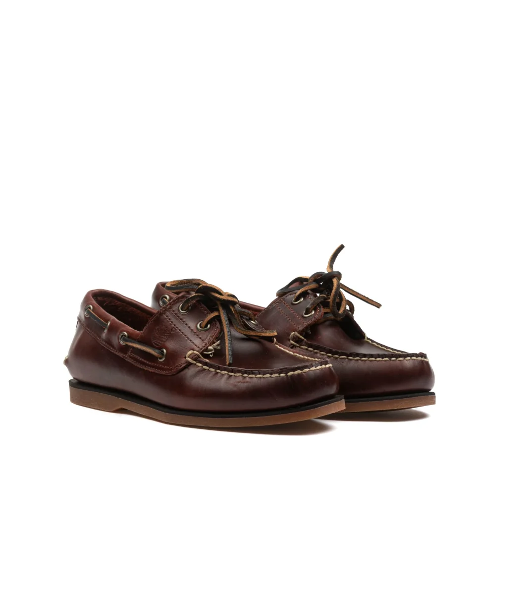 Timberland Classic Boat Boat Shoe Brown Uomo - immagine 3