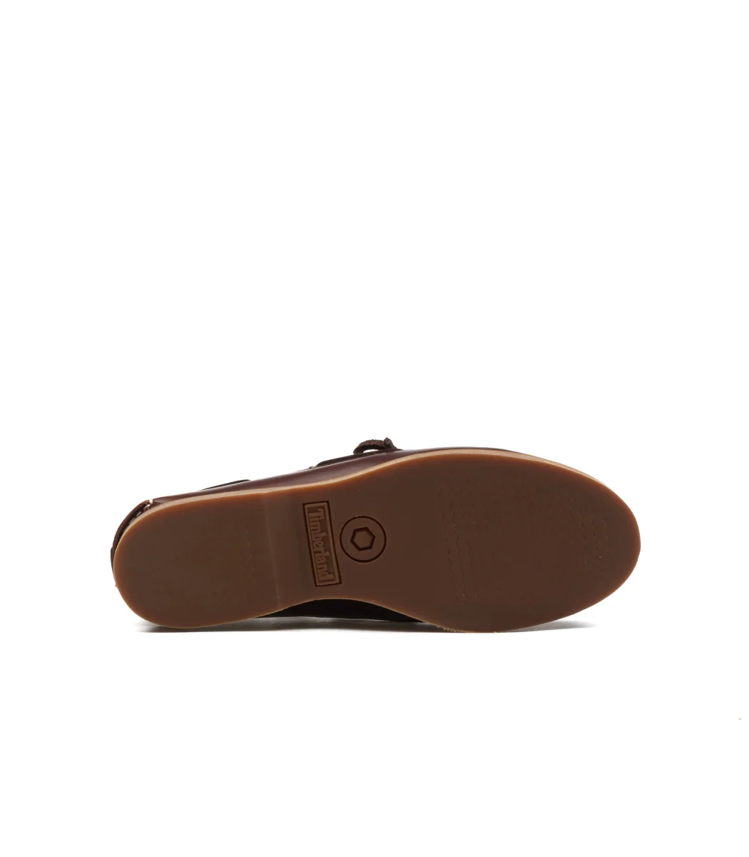 Timberland Classic Boat Boat Shoe Burgundy Full Grain Donna - immagine 5
