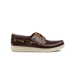 Timberland Portofino Pier Boat Shoe Burgundy Full Grain
