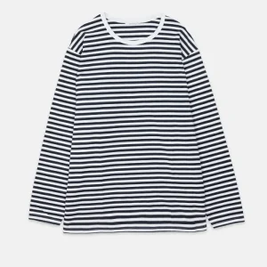 Maglia a maniche lunghe a righe