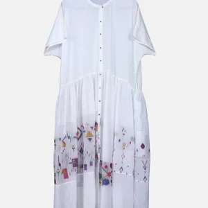 Abito in cotone jamdani