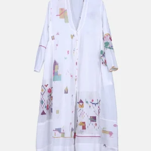 Abito in cotone jamdani