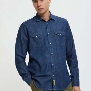 Camicia Texana in Denim